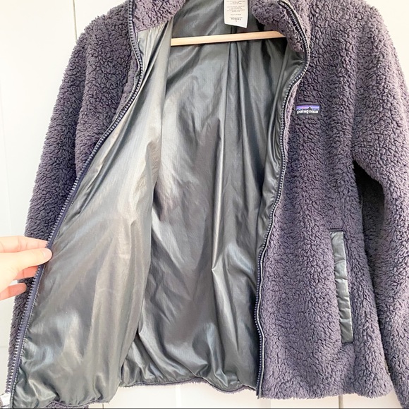 Patagonia Los Lobos Fleece Jacket Full Zip purple size small - Picture 6 of 8